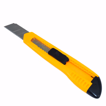 得力(deli) 2001大号 美工刀 (计价单位：把) 黄色