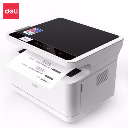 得力(deli) M2000NW 25PPM A4幅面 打印 复印 扫描 激光一体机 (计价单位：台) 黑白