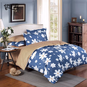 伊伊爱 LTL-SJT15-ZWRXL 鲁迪 200*230cm 时尚植物羊绒 四件套 (计价单位：套)