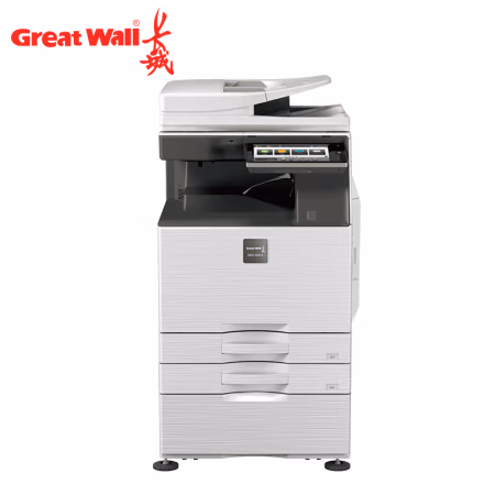 长城(GreatWall) GMX-40B1A(双面输稿器+双层纸盒) A3黑白数码安全复合机 (计价单位：台) 银色