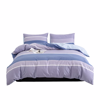 汉司家纺 全棉印花都市生活系列 150*200cm 被套 1.00 件/条 (计价单位：条) 蓝色