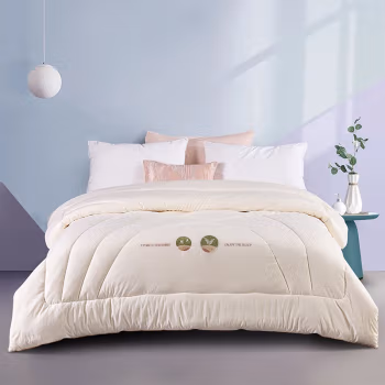 伊伊爱 BZ0XD02201135L /200*230cm约4.2斤 植豆冬被 1.00 件/条 (计价单位：条) 白玉色