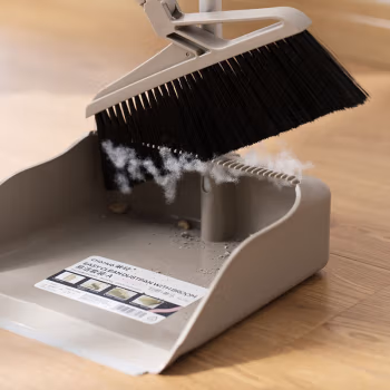 茶花(CHAHUA) 1725 扫把簸箕套装 (计价单位：个) 卡其色