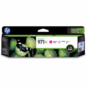 惠普(HP) 971XL CN627AA 超大容量 适用X451dn/X451dw/X551dw/X476dn/X476dw/X576dw 墨盒 (计价单位：盒) 品红色