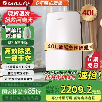 格力(GREE) DH40EH 除湿机 (计价单位：台) 白色