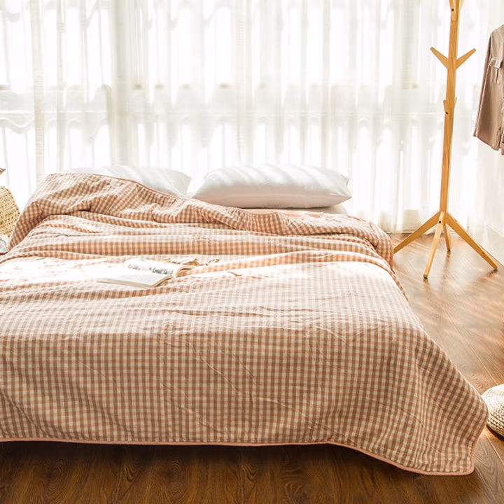 伊伊爱 XB-8MH-01 全棉 150*200cm 水洗 棉被 1.00 件/床 (计价单位：床) 粉小格