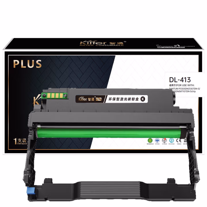 智通(ZT) DL-413 PLUS版 带芯片 12000页 适用于奔图PANTUM P3305DN/3307DN-S/M7105DN/M7107DN-Schip 硒鼓（鼓组件） 1.00 只/支 (计价单位：支) 黑色