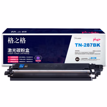 格之格 NT-CB287FBKPLUS+ 3000页Brother HL-3160CDW/HL-3190CDW/DCP-9030CDN 硒鼓 1.00 只/个 (计价单位：个) 黑色