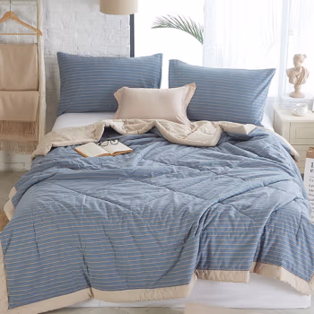 伊伊爱 XB-8XW-01 印花水洗 200*230cm 夏被 空调被 1.00 件/床 (计价单位：床) 致尚品格蓝