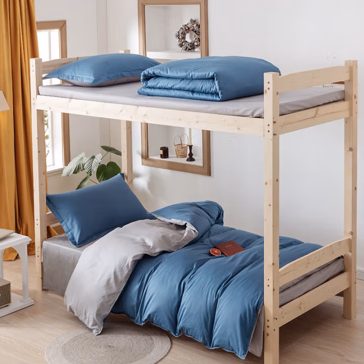 伊伊爱 TJ0HG02201834 160*210cm 六件套 (计价单位：套) 深海蓝浅灰