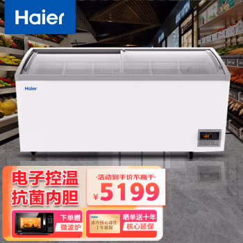 海尔(Haier) SD-717HEL 单冷冻 展示柜 (计价单位：台) 白色