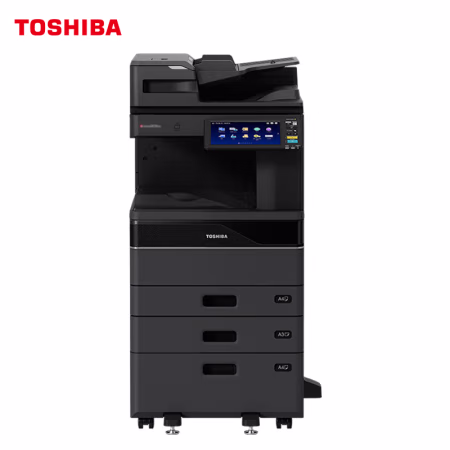 东芝(TOSHIBA) FC-2525AC+同步输稿器+双面器+双纸盒+大容量供纸器 复合机 (计价单位：台) 黑色