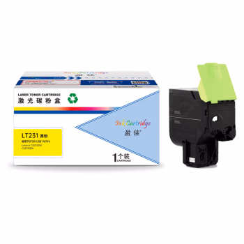 盈佳(Ink Cartridge) YJ-LT231-Y-F 3000页 适用联想CS2310N  CS2310N 粉盒 1.00 只/个 (计价单位：个) 黄色