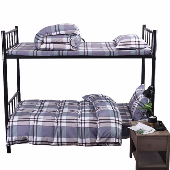 三极户外(Tri-Polar) TP2853 155*205cm 棉花被芯+40纱织全棉被罩 格子经典 被子 (计价单位：件) 格子经典