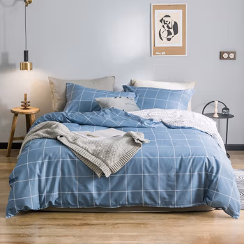 婵思 TJGZYJ2000577 200*230cm 纯棉条纹 床上四件套 (计价单位：套) 格调