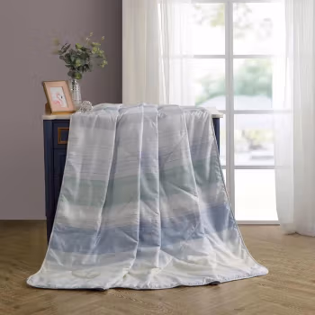 水星家纺 DH契尔希夏被 200*230 被子 (计价单位：件) 蓝色