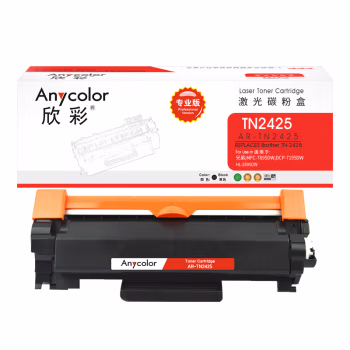 欣彩（Anycolor） AR-TN2425 3000页 适用兄弟MFC7895DW DCP7195DW 粉盒 1.00 只/支 (计价单位：支) 黑色