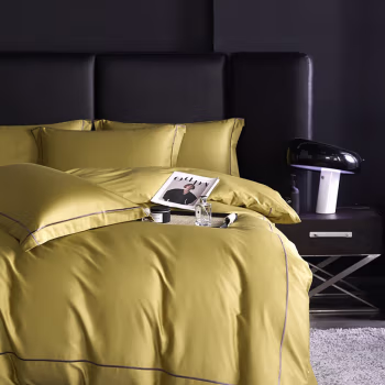 纺语柔 F1207 四件套 床上套件 (计价单位：套) 琥珀黄