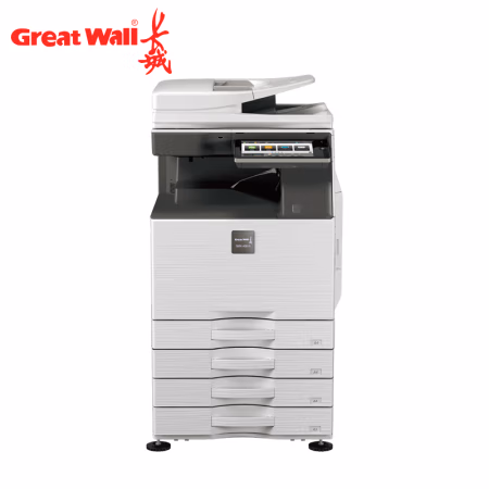 长城(GreatWall) GMX-40B1A(双面输稿器+四层纸盒) A3黑白数码安全复合机 (计价单位：台) 银色