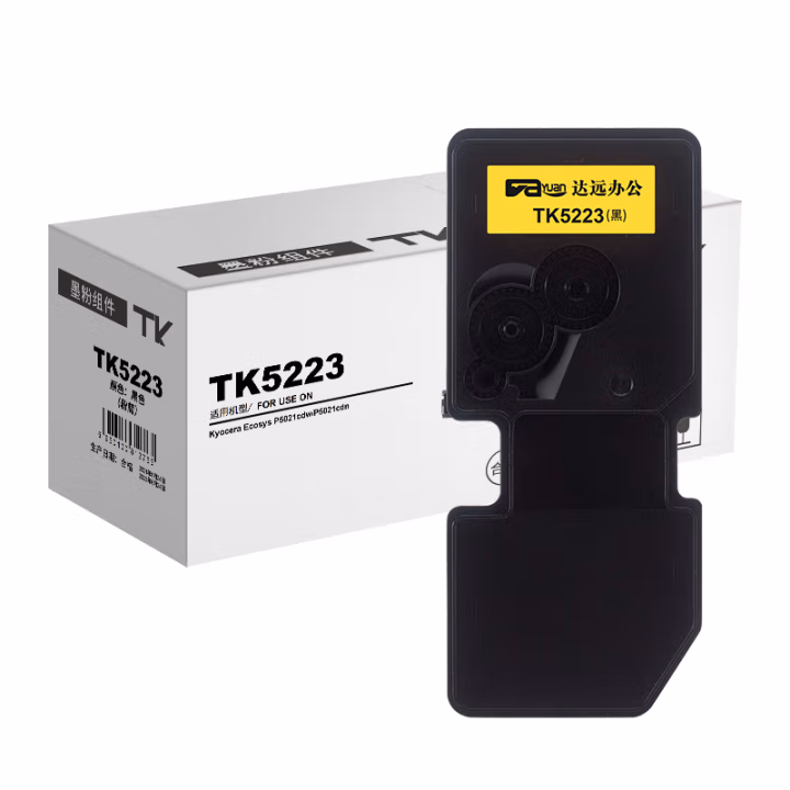科思特 K TK5223 打印量1200页 适用京瓷Kyocera Ecosys P5021cdw 专业版 墨粉盒 1.00 只/支 (计价单位：支) 黑色