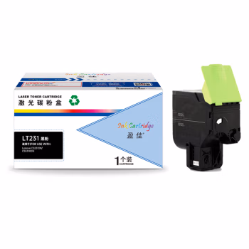 盈佳(Ink Cartridge) YJ-LT231-B-F 标准版 打印量4000页 适用机型:联想LenovoCS2310N/CS2310N/CS3310DN 粉盒 (计价单位：只) 黑色