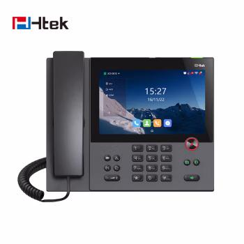 Hhtek UCV54 座式 支持免提 电话机 (计价单位：台) 黑色