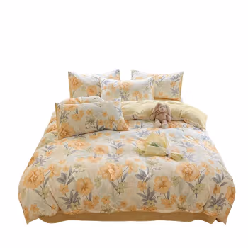 纺语柔 F1021 三件套 床上套件 (计价单位：套) 花期