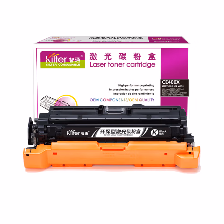 智通(ZT) CE400X 带芯片 11000页 适用惠普HP LaserJet M551n M575dn M575fw 硒鼓 1.00 只/个 (计价单位：个) 黑色