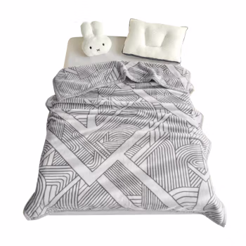 喜芙妮(foftnie) XF-2401SJT 毯子 1.00 件/条 (计价单位：条) 灰色