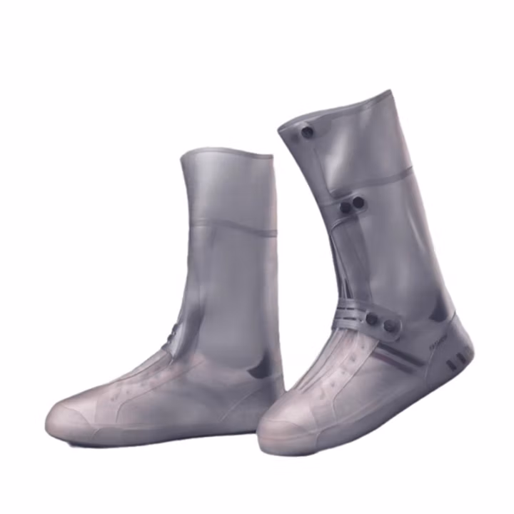 朗盛光艺 YX-01 PVC 高筒 雨鞋 (计价单位：双) 茶色