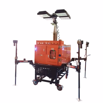 顶火 GMD6800A 7米/2200W/220VAC/IP65/6500k/LED 智能自升降方舱照明灯 (计价单位：台) 橙色