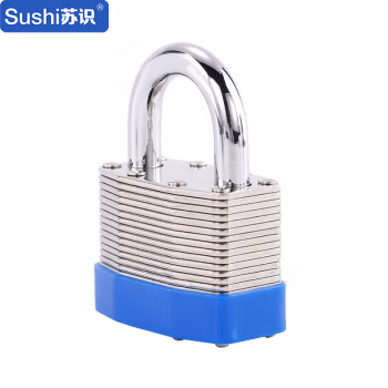 苏识 SQC630 30mm 短梁 千层锁挂锁 (计价单位：个) 银色