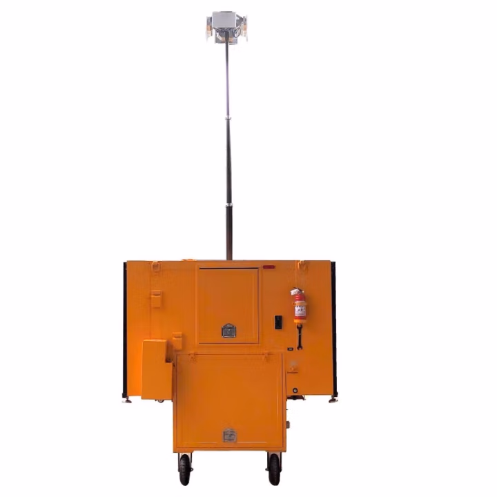 海洋王 HYJ6138-GW 照明400W/发电机3kW IP65 220V 冷白 LED 多功能应急方舱照明灯塔 (计价单位：台) 黄色