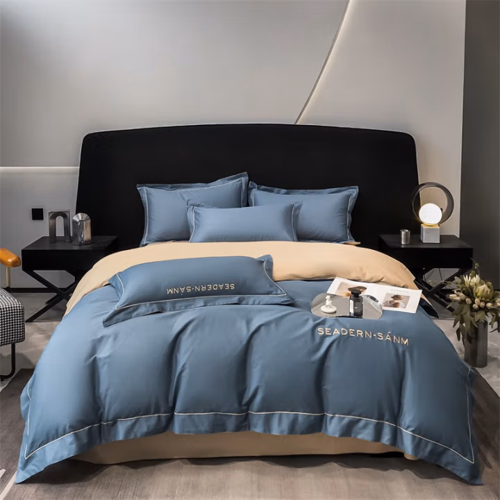 弗切尔珀榕 FNH0230695 200*230cm 露娜系列 四件套 (计价单位：套) 露娜-宾利蓝