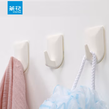 茶花(CHAHUA) 2926 浮面强力粘钩 3.00 个/板 (计价单位：板) 彩色