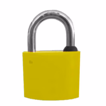 中犀 ZX-53 35mm 普通锁芯 挂锁 (计价单位：个) 黄色