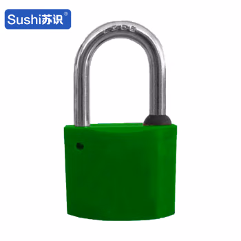 苏识 35mm 绿色 梅花塑钢锁 1.00 个/把 (计价单位：把) 绿色