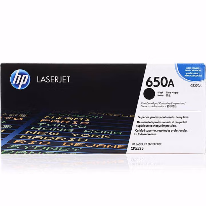 惠普(HP) CE270A 打印量约13500页 适用LaserJet CP5520 硒鼓 1.00 只/支 (计价单位：支) 黑色