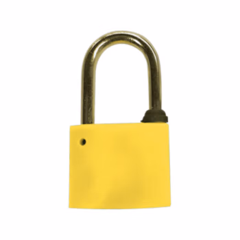 中犀 ZX-45 35mm 挂锁 (计价单位：个) 黄色