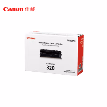 佳能(Canon) CRG-320BK 打印量约5000页 适用D1380/D1150 硒鼓 1.00 只/支 (计价单位：支) 黑色
