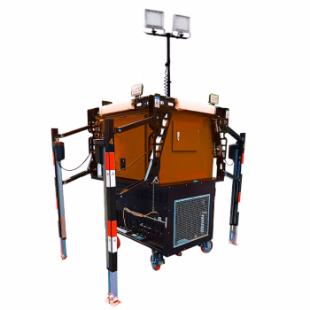 顶火 GMD6400C 200W/220VAC/IP55/6000k 智能升降照明灯 (计价单位：台) 橙色