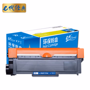 e代经典 TN2312 1200页 适用兄弟HL-2560DN DCP-7180DN 粉盒 1.00 只/支 (计价单位：支) 黑色