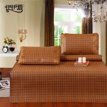 伊伊爱 LX-17XK-TX01 90*190cm传奇 传奇藤席宿舍值班室凉席子两件套 1.00 件/套 (计价单位：套) 传奇