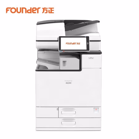 方正(Founder) A6230C 双面同步输稿器+双纸盒 A3彩色数码复合机 (计价单位：台) 白色