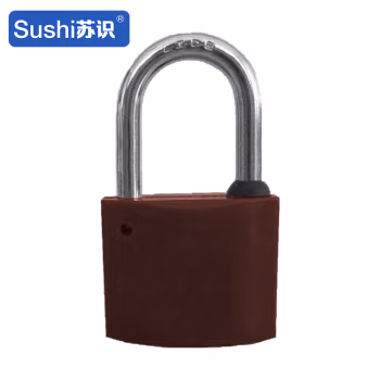 苏识 35mm 咖啡色 梅花塑钢锁 1.00 个/把 (计价单位：把) 咖啡色