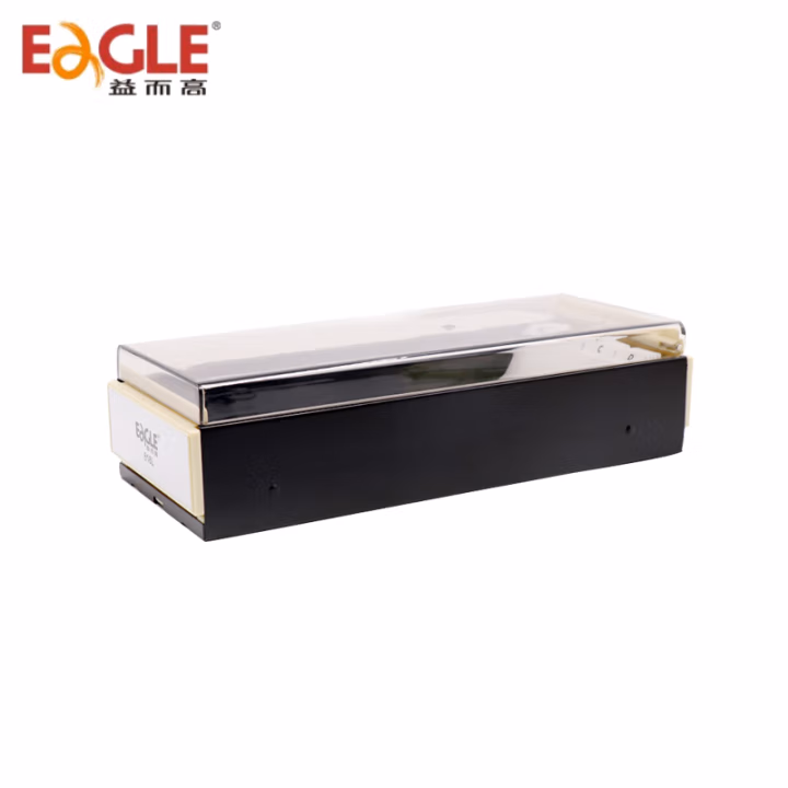 益而高(EaGLE) 818S 160*110*66mm 400张 名片盒 (计价单位：个) 黑色