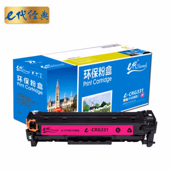 e代经典 CRG-331M 适用于佳能LBP7100Cn MF628Cw等 硒鼓 1.00 只/支 (计价单位：支) 红色