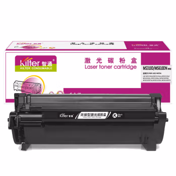 智通(ZT) MS310D/MS610DN 带芯片 5000页 适用利盟Lexmark MS312k MS317dn MS410dn MS415dn MS510dn 粉盒 1.00 只/支 (计价单位：支) 黑色