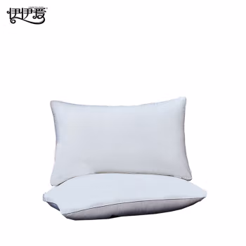 伊伊爱 YDJD0230376 50*80cm 全棉防羽布纯白枕芯 (计价单位：件) 白色