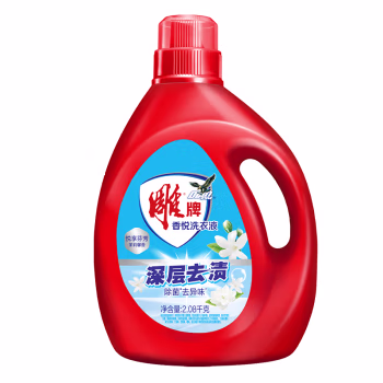 雕牌 茉莉馨香 2.08kg 洗衣液 (计价单位：瓶) 红色